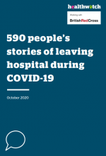 590 people’s stories of leaving hospital during COVID-19